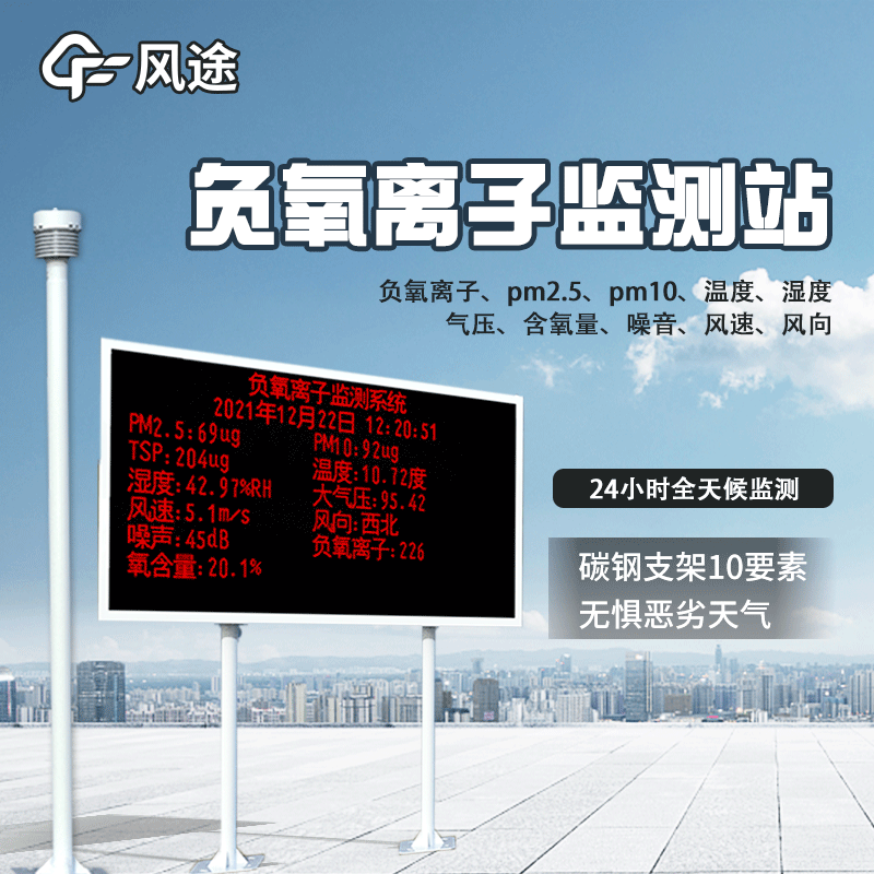 負氧離子監測系統的作用 負氧離子監測系統的作用