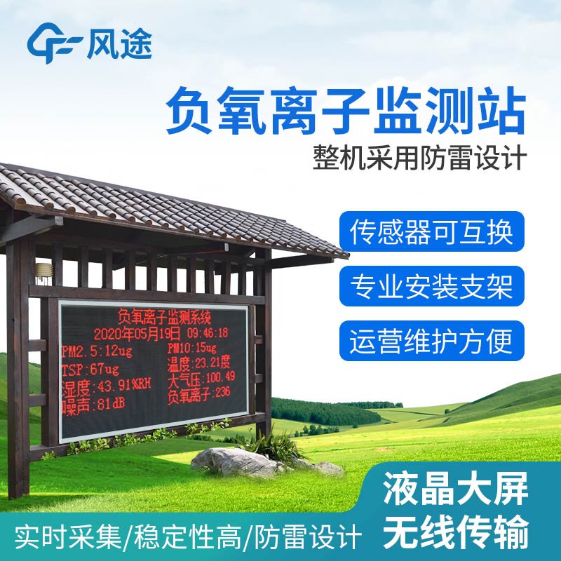 負氧離子濃度檢測站 負氧離子濃度檢測站